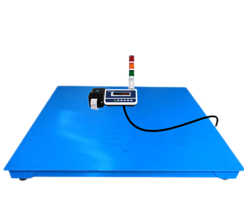 巨天AO919E+P打印标签的电子地磅秤
